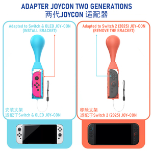 Aomiou Bộ Phụ kiện chơi game 23 trong 1 cho Nintendo <span class=keywords><strong>Switch</strong></span> <span class=keywords><strong>2</strong></span> có giá đỡ thông dụng cho <span class=keywords><strong>switch</strong></span> <span class=keywords><strong>2</strong></span> và <span class=keywords><strong>Switch</strong></span>/OLED - Product Image 2