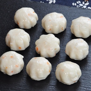 Gourmet fatto a mano formaggio di merluzzo ripieno polpette di gamberetti e polpette per la cucina asiatica Hot Pot BBQ - Product Image 1
