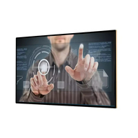 PC tout-en-un i7/ i3 /i9 Moniteur LCD blanc à cadre ouvert Tablette étanche Ordinateur de bureau à écran tactile