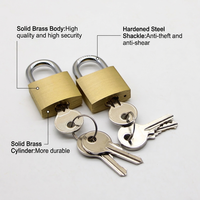 Petite serrure à bagages de bonne qualité, cadenas en laiton robuste de 20mm, haute sécurité, bon marché, Offre Spéciale