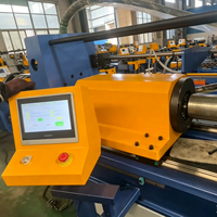 Machine de rétrécissement et d'expansion de tuyaux à double station pour raccords de tuyaux hydrauliques, tuyaux de serre et tuyaux d'échafaudage