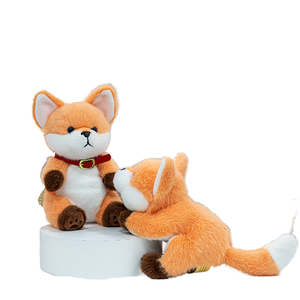 Llaveros de Peluche de Zorro de Tercera Generación Personalizados Directo de Fábrica, Figuras de <span class=keywords><strong>Anime</strong></span>, Animales de Peluche para Adolescentes y Adultos, Algodón PP Feiya - Product Image 1
