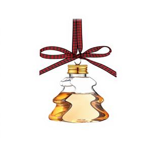 Botella de bebida de plástico PET con forma de hombro redondo de 50ml para jugo, agua Mineral, té, decoración de vacaciones - Product Image 1