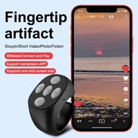 JX-05 BT télécommande anneau doigt Selfie contrôleur vidéo pour TikTok sans fil Clicker Page Turner Smart Ring Rechargeable