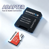 Carte mémoire Nandstor haute vitesse 4K 8K, enregistrement 2TB 1TB 512GB 256GB, classe 10 V90 A2, mini carte SD, logo personnalisé en usine, carte TF