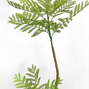Planta de suelo <span class=keywords><strong>tropical</strong></span> de árbol de <span class=keywords><strong>Jacaranda</strong></span> Artificial de 120cm de altura para decoración interior del hogar y la Oficina para Navidad y Año Nuevo - Product Image 4