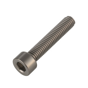 Titanium <b>Socket</b> Head <b>Screw</b> M3 M4 M5 M6 M8 M10 M12 Full Thread DIN912 Self Colored Finish - Product Image 1