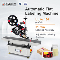 Machine d'étiquetage automatique de surface plane GOSUNM 2026 pour boîtes en carton et sachets