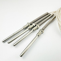 Capteur de température à résistance en platine PT100/PT1000, fil argenté à trois brins pour équipement industriel et mesure d'instruments
