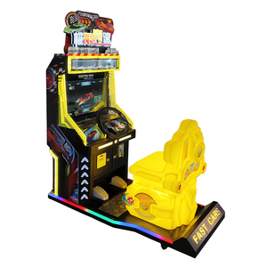 Nouvelle Machine de Jeu d'Arcade Populaire : Voiture de Course et Simulateur de Tir, Couleurs Personnalisables, Prise en Charge Anglaise, 4 Joueurs, Acrylique/Métal - Product Image 5
