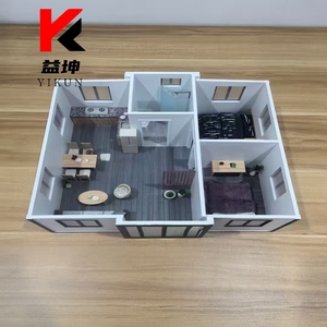 Nhà Máy Tùy Biến 40ft 3 Phòng Ngủ Đôi Cánh Gấp Nhà Riêng Tùy Chỉnh Cao Cấp Nhà Ở Biệt Thự Nhà Sang Trọng - Product Image 6