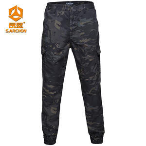 Pantalones tácticos para hombre, mallas delgadas de camuflaje, impermeables y resistentes al desgaste, pantalones Cargo para exteriores, estilo Formal - Product Image 4