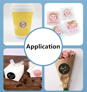 Etiqueta adhesiva personalizada Etiqueta de embalaje Logotipo privado personalizado Impresión adhesiva Rollo redondo Etiquetas adhesivas para etiqueta de embalaje - Product Image 4