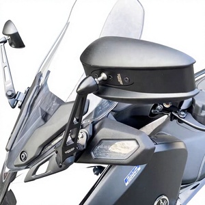 Compatible con Yamaha XMAX 2023-2024 – Espejos Retrovisores Delanteros Mejorados, Soporte de Espejo Montado en la Parte Delantera AOS4 con Espejos Grandes - Product Image 5