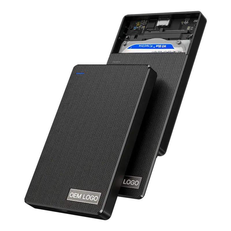 Caja HDD SSD de 2,5 pulgadas carcasa HDD USB 3,0 ()