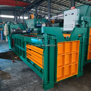 Pressa per balle orizzontale della pressa per balle di cartone della macchina per balle di carta straccia personalizzata di alta qualità - Product Image 6