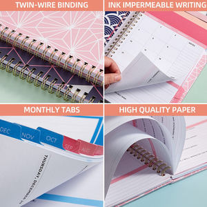 <span class=keywords><strong>Agenda</strong></span> Diaria y Semanal <span class=keywords><strong>2022</strong></span> <span class=keywords><strong>2023</strong></span> con Espiral Wire-O, 365 Días, con 12 Pestañas Mensuales y <span class=keywords><strong>Bolsillo</strong></span> Trasero Grande - Product Image 6