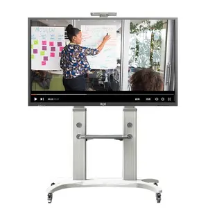 BOE 75'' interactive panel 10 point IR touch school digital whiteboard smart board interactive