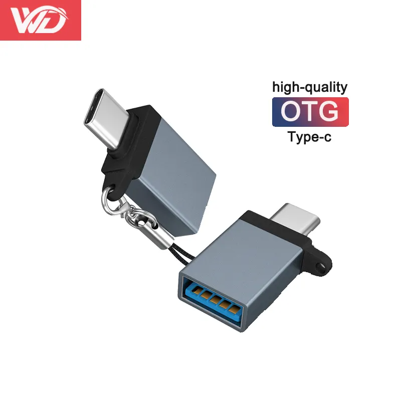 OTG Konverter Flash Drive USB Ponsel, Adaptor Tipe C Ke USB 0