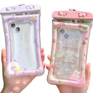 Pochette étanche pour téléphone <span class=keywords><strong>portable</strong></span> à motif de dessin animé, sac de plongée, sac de natation, étui étanche pour les sports nautiques, la plage, la piscine, le ski - Product Image 1