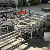 Machine de moulage rotatif en aluminium pour usage domestique, système de production de bateaux multifonctionnel automatique