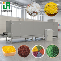 Ligne de production de riz nutritionnel artificiel à double extrudeur de qualité alimentaire, machine de traitement des grains de riz enrichis FRK