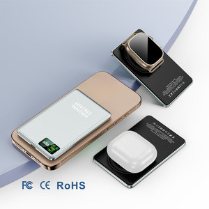 Mini Banco de Energía LF16, Cargador Portátil Delgado, Estación de Energía, Personalizable, Recargable, con Cable Integrado, 10000 mAh - Product Image 1