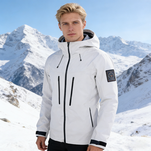 <span class=keywords><strong>Veste</strong></span> Hardshell Imperméable OEM à Badge d'Humeur Changeable pour Hommes & Femmes, Randonnée & Alpinisme en Plein Air Toute Saison - Product Image 5