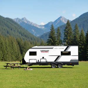 <span class=keywords><strong>Caravane</strong></span> de camping de luxe avec de grands espaces de vie et système de déplacement pour caravanes et remorques - Product Image 1