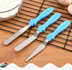 Juego de espátulas para repostería de acero inoxidable, cuchillo para mantequilla, raspador de masa para cocina y repostería - Product Image 2