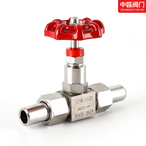 Válvula de Aguja de Acero Inoxidable J23W Suministrada por el Fabricante con Tubo Soldado y Rosca Externa, Ventaja Competitiva - Product Image 4