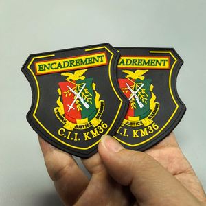 Custom Logo 3D Heat Press Transfer <b>Transparent</b> Silicone PVC Soft Rubber Patches Lace Iron-on <b>Labels</b> for Velcro Hydrocolloid Hat - Product Image 3