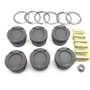 N55 84mm 84.5mm Forged <strong>Pistons</strong> with Pins and Rings for BMW N55 - Product Image 1