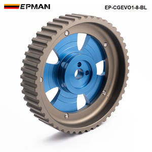 EPMAN Eloxiertes Aluminium Einstellbares Nockenwellenrad für Mitsubishi Mirage 4G63 DOHC 93-01 EP-CGEVO1-8-BL - Product Image 2