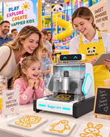Imprimante à sucre intelligente AI pour dessiner des bonbons, machine interactive pour enfants, expérience DIY