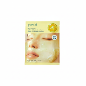 For Goodal High Quality Vita-<b>C</b> Dark Spot Care Gel Mask Sheet <b>Green</b> <b>Tangerine</b> 1ea Functional Facial Mask - Product Image 2
