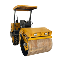 Compacteur vibrant à tambour unique 3,5T YZF-35X avec moteur et pompe haute performance pour la construction routière et de fondations