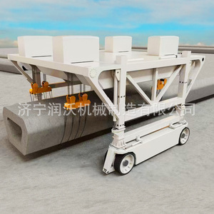 Elevador de vigas transversales para carga, descarga y transferencia de puentes grandes con ruedas sólidas resistentes al desgaste y cilindro de suspensión - Product Image 3