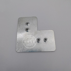 Support d'angle en aluminium Autonomie 3, durable, pour décoration intérieure, accessoire de quincaillerie pour portes et fenêtres - Product Image 2
