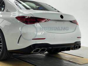 <span class=keywords><strong>Prix</strong></span> d'usine Pièces de carrosserie en plastique PP Pare-chocs Kit carrosserie pour <span class=keywords><strong>Mercedes</strong></span> Benz Classe C W206 <span class=keywords><strong>2021</strong></span>+ Transformation en style <span class=keywords><strong>C63</strong></span> <span class=keywords><strong>AMG</strong></span> - Product Image 5