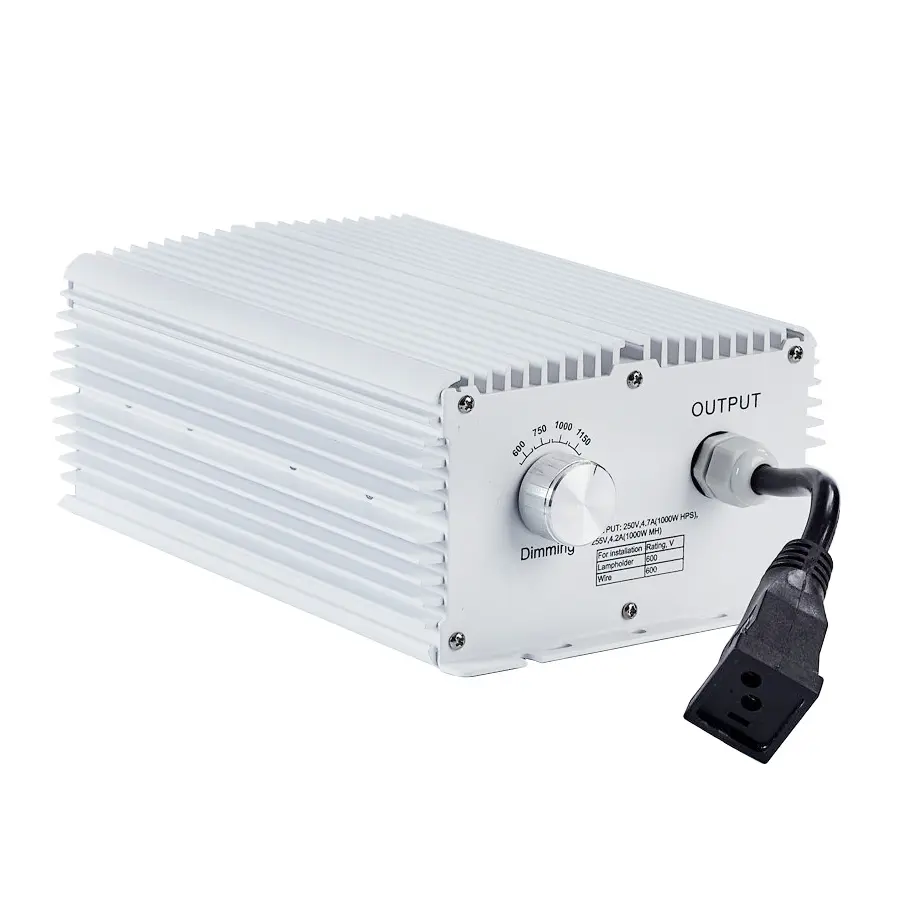 Işık elektronik elektrikli 1000 Watt dijital balast 1000 W/sera 110 v/220 v ışık elektronik HID balast 1000 W