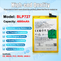 Baterai kualitas tinggi garansi 18 bulan untuk OPPO BLP727 A5 2020 A11X A9 2020 5000mAh baterai Lithium asli CE FCC bersertifikat