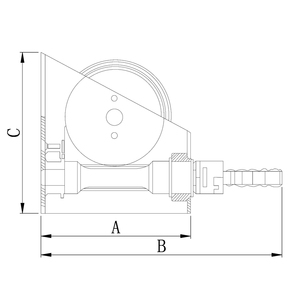 תעשייתי 250kg 500kg 1000kg H סוג ידני יד כננת - Product Image 2