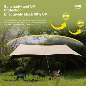 Tente extérieure portable protéger contre les rayons ultraviolets bâche <span class=keywords><strong>de</strong></span> camping en tissu Oxford - Product Image 2