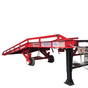 도매 유압식 이동형 10톤 수직 마스트 리프트 도크 램프 및 레벨러 방수 보트 램프용 - Product Image 1