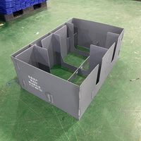 Séparateur en plastique PP ondulé pour une gestion efficace de l'emballage et une optimisation de l'espace