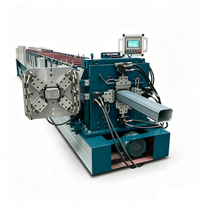 Machine automatique de formage de profilés coudés pour la fabrication et le pliage de gouttières d'évacuation d'eau et de tubes carrés - Product Image 1