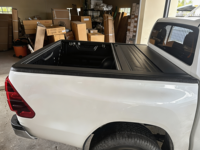 Bâche de benne électrique rétractable pour Toyota Tacoma, compatible avec Tacoma 5ft, Ram 1500 (2019-2024), F-150, Ranger Secure
