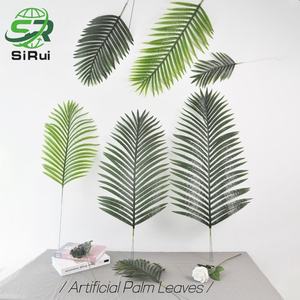 أوراق نخيل استوائية اصطناعية عالية الجودة للديكور الأخضر وتنسيق المزهريات، مواد خام لأشجار النخيل - Product Image 2