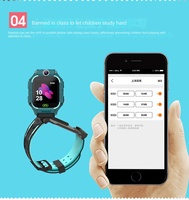 Reloj Inteligente para Niños 2G de Sexta Generación con Pantalla TFT Android, Multifuncional, con Respuesta de Llamadas, Pantalla Giratoria Cuadrada, IP65